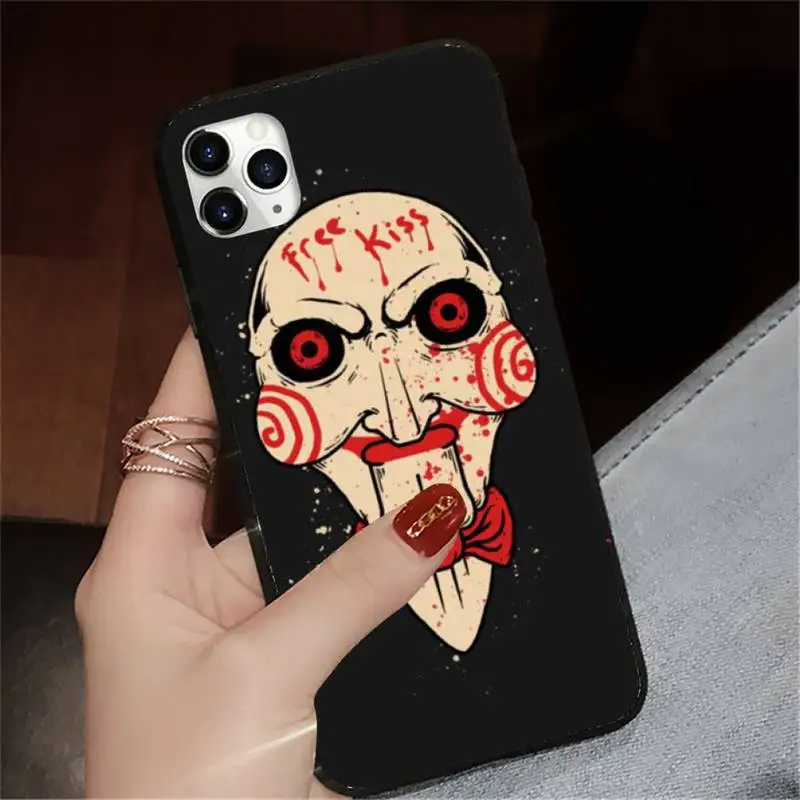 

Saw Horror movie Phone Case for iPhone 11 12 pro XS MAX 8 7 6 6S Plus X 5S SE 2020 XR mini luxury capa cover