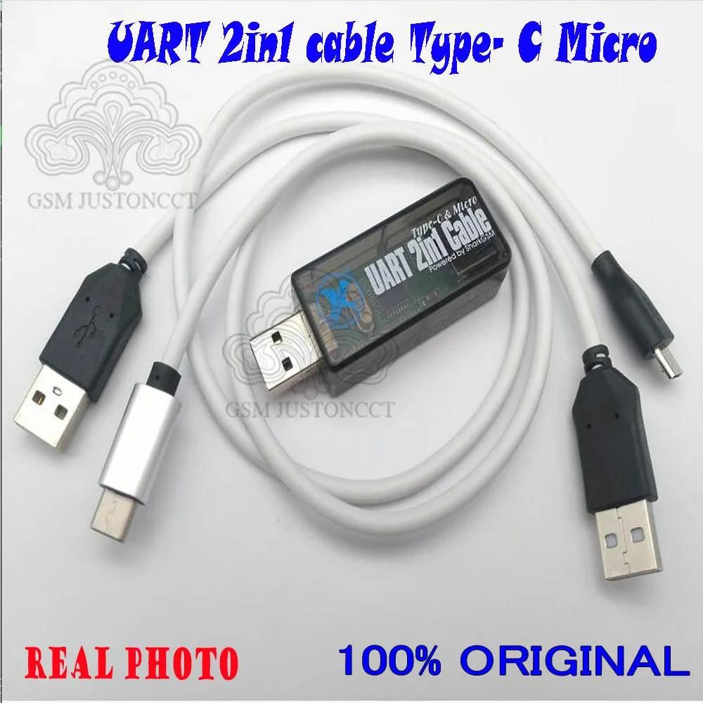 Новейший UART 2 в 1 кабель Type - C Micro для eft dongle octoplus frp chimera tools | Мобильные телефоны и