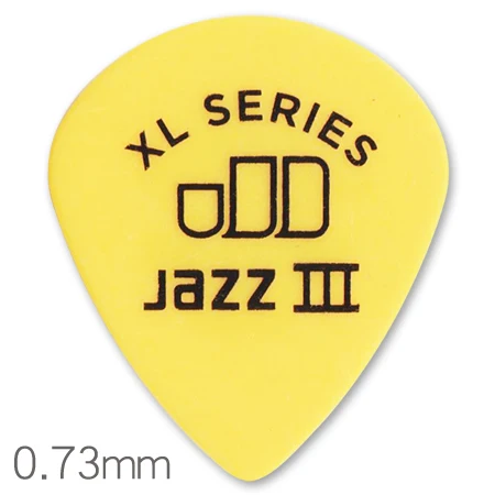 Dunlop Pick 498R XL Tortex JAZZ 3 матовый антискользящий медиатор