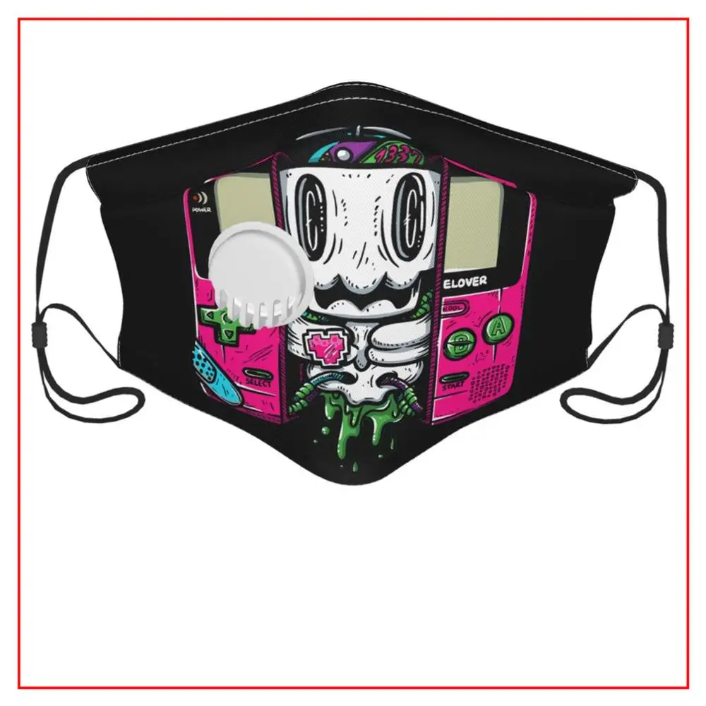 

Kids Men Women Face Mask OLDS KOOL Under Eye Masks Large Charcoal Horse Reusable Washable Anime Custom Trump Adjustable Joker