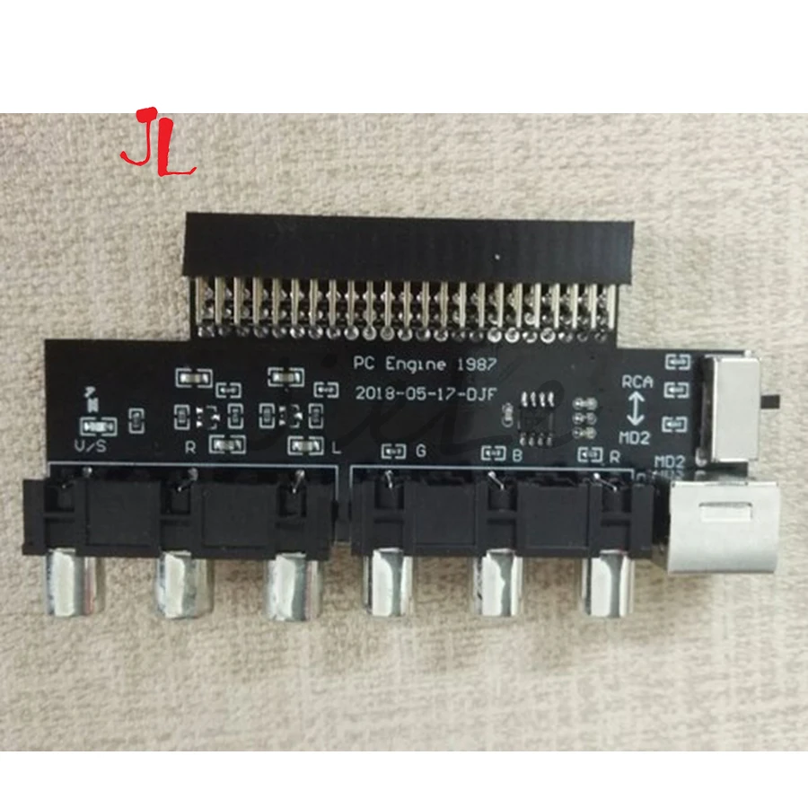 2 шт. NEC шт ПК двигателя видео Гнездо AV RGBS Интерфейс гнездо Аркады Видео игровой