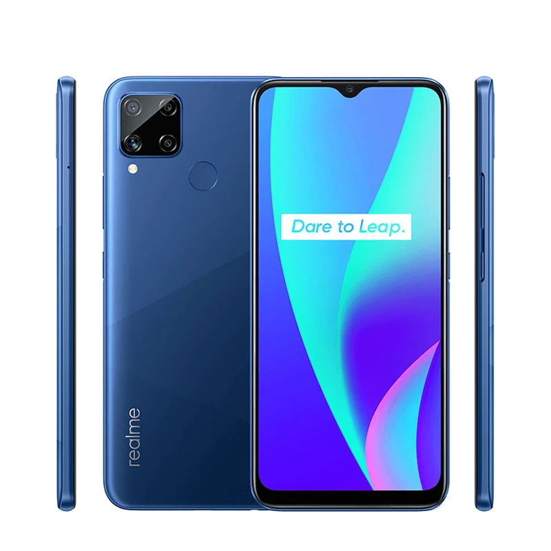 Смартфон Realme C15 4 + 64 ГБ 6 5 дюйма 13 МП 6000 мА ч Android | Мобильные телефоны и аксессуары
