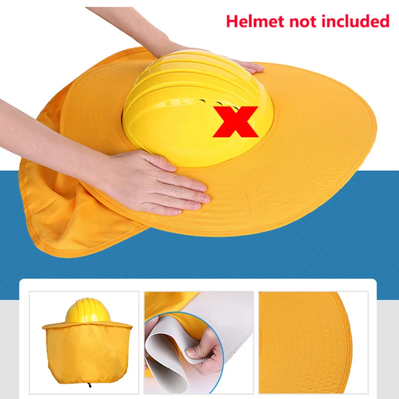 Козырек от солнца для защитного шлема летняя дышащая многофункциональная