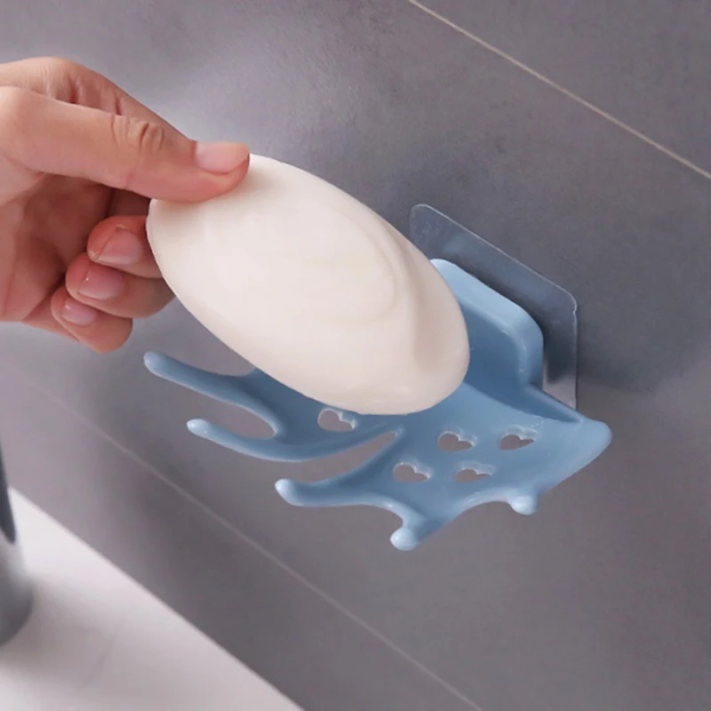 Мыльница в Форме Кленового Листа подставка для мыла из ПВХ держатель без