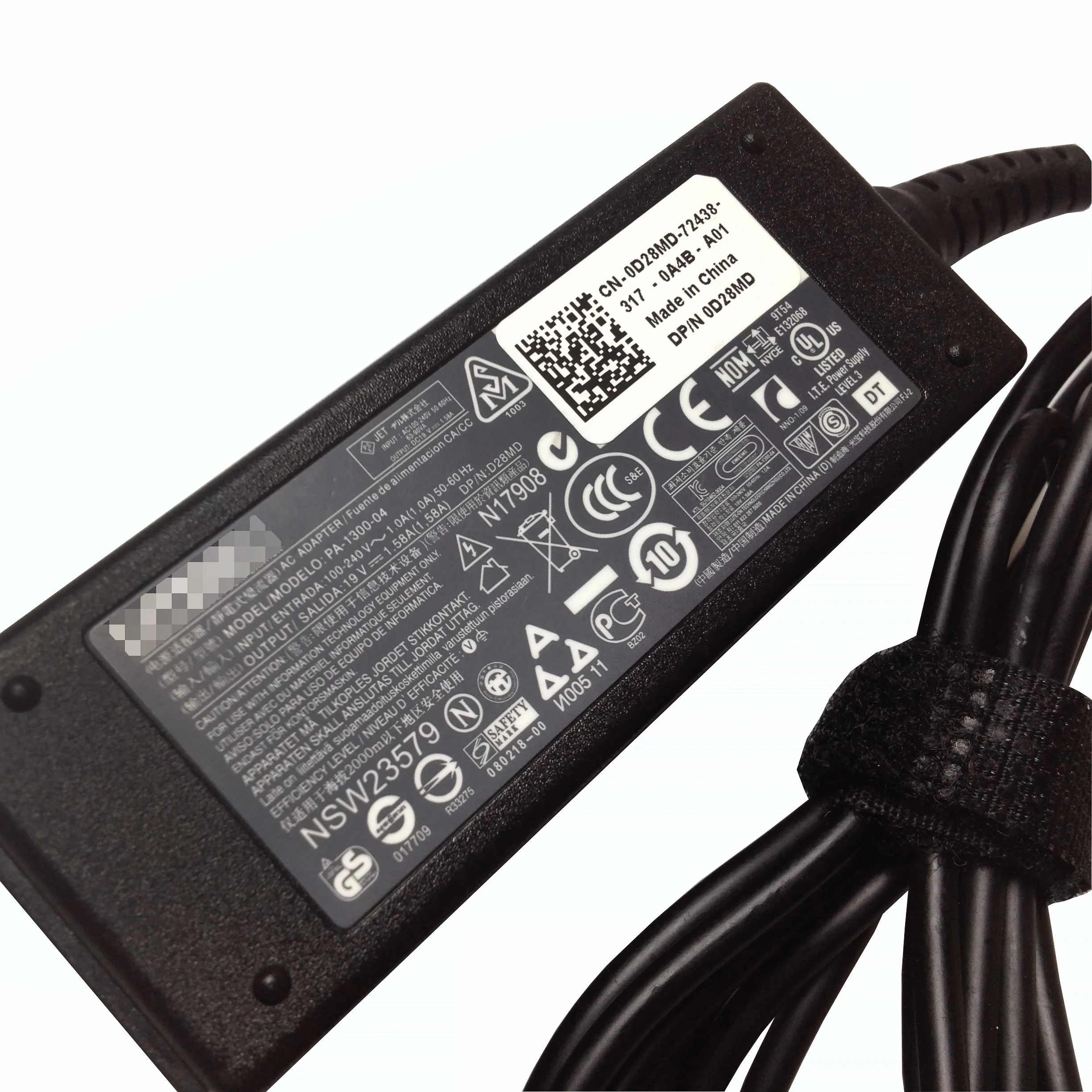 

19V 1.58A 30W universal AC power adapter for Dell Latitude 10 ST ST2 ST2e Tablet pc charger OD28MD PA-1300-04 WNXV2 Y55TK K8GHM