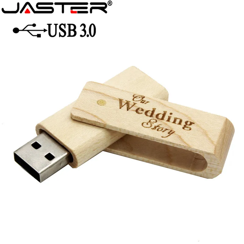 Корабль USB 3 0 Бесплатная персонализированная Настройка деревянный вращающийся