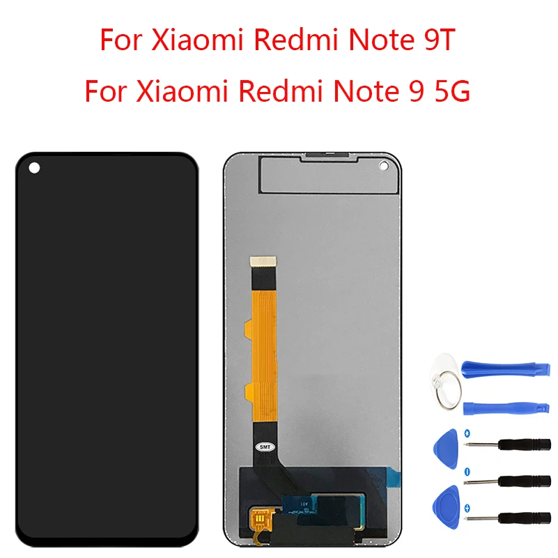 

6.53" Original M&Sen For Xiaomi Redmi Note 9T LCD Screen Display Touch Panel Digitizer For Redmi Note 9 5G Replacement