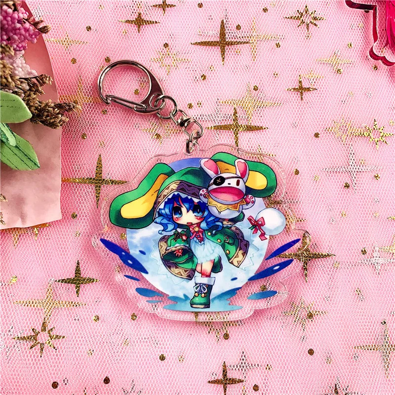 Брелок для ключей с фигурками из аниме DATE A LIVE Yoshino Tokisaki Kurumi декоративная