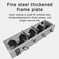 stainless steel rebar straightening machine metal straightening frame assembly six eight wheels cnc hydraulic straightening