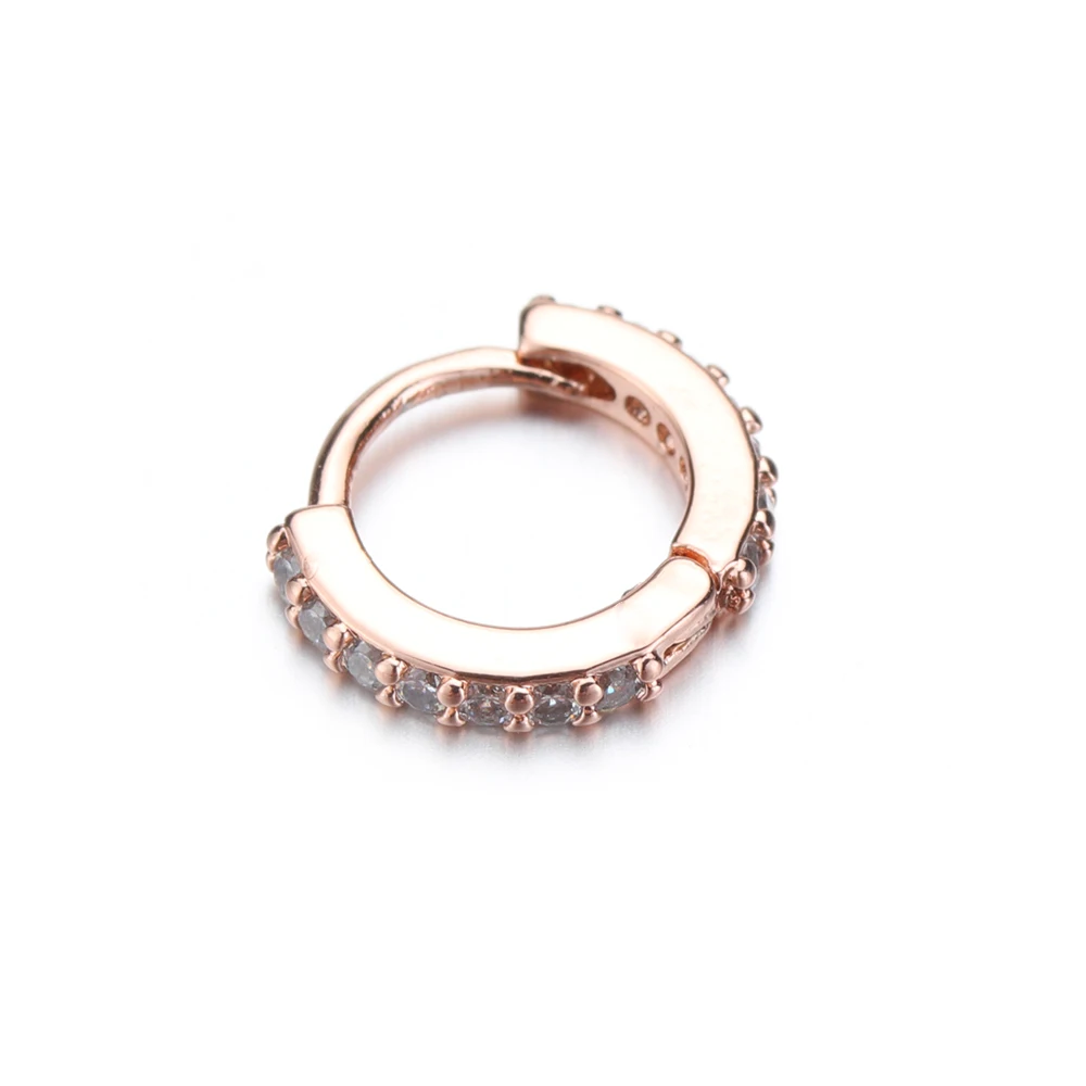 6/8/10mm Small Size Real Septum Rings Pierced Piercing Septo Nose Ear Cartilage Tragus Helix Body Jewelry | Украшения и