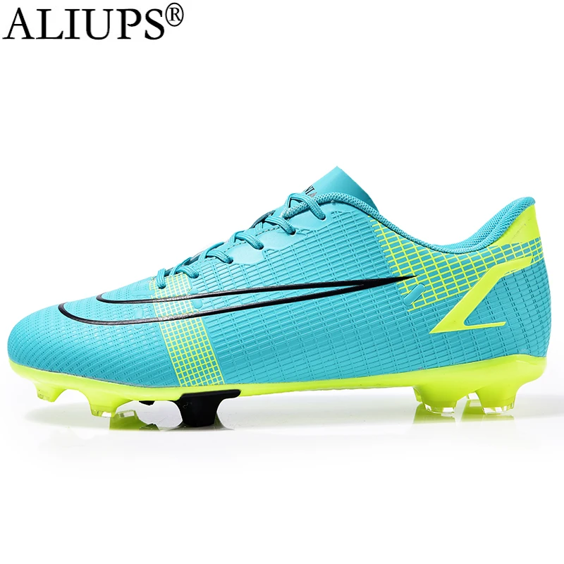 

ALIUPS New Men Kids Football Boots FG/TF Turf Soccer Shoes Cleats Unisex Sport Sneakers Dropshipping