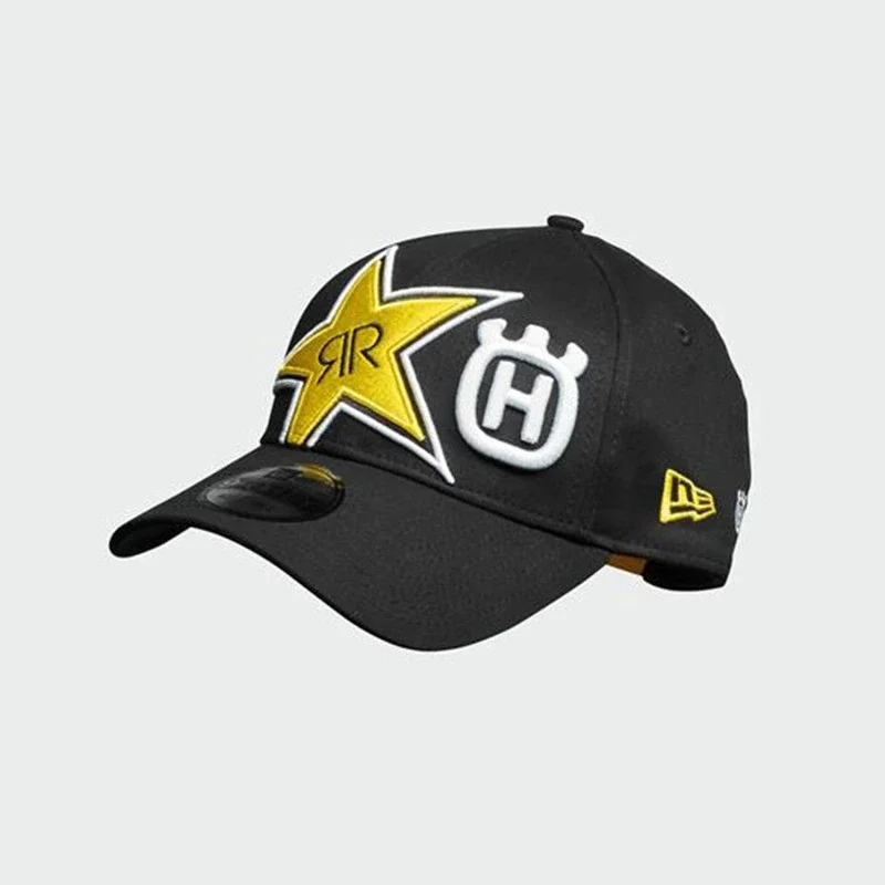 Головной убор HUSQVARNA ROCKSTAR 2021 Заводская командная Кепка Снэпбэк для мотокросса