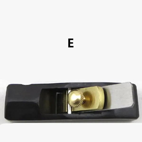 5 Pcs DIY Mini Hand Planes Carpentry Carpenter Ebony Joinery Woodwork Tools or 1 Pcs Hand Planer - Длина корпуса: E