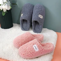 new autumn winter women men slippers bottom soft insole home shoes thick slippers indoor non slip slide comfortable footwear
