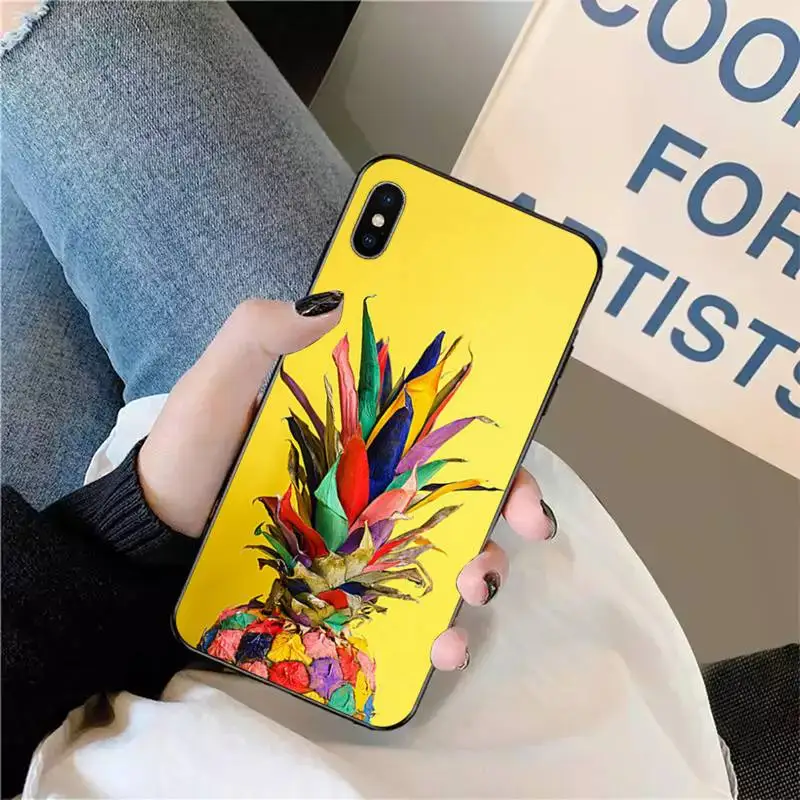 

Pineapple Phone Case for iPhone 11 12 pro XS MAX 8 7 6 6S Plus X 5S SE 2020 XR mini