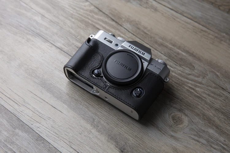 AYdgcam чехол для камеры из натуральной кожи ручной работы для Fuji Fujifilm XT10 XT20 XT30 Ретро винтажный нижний чехол