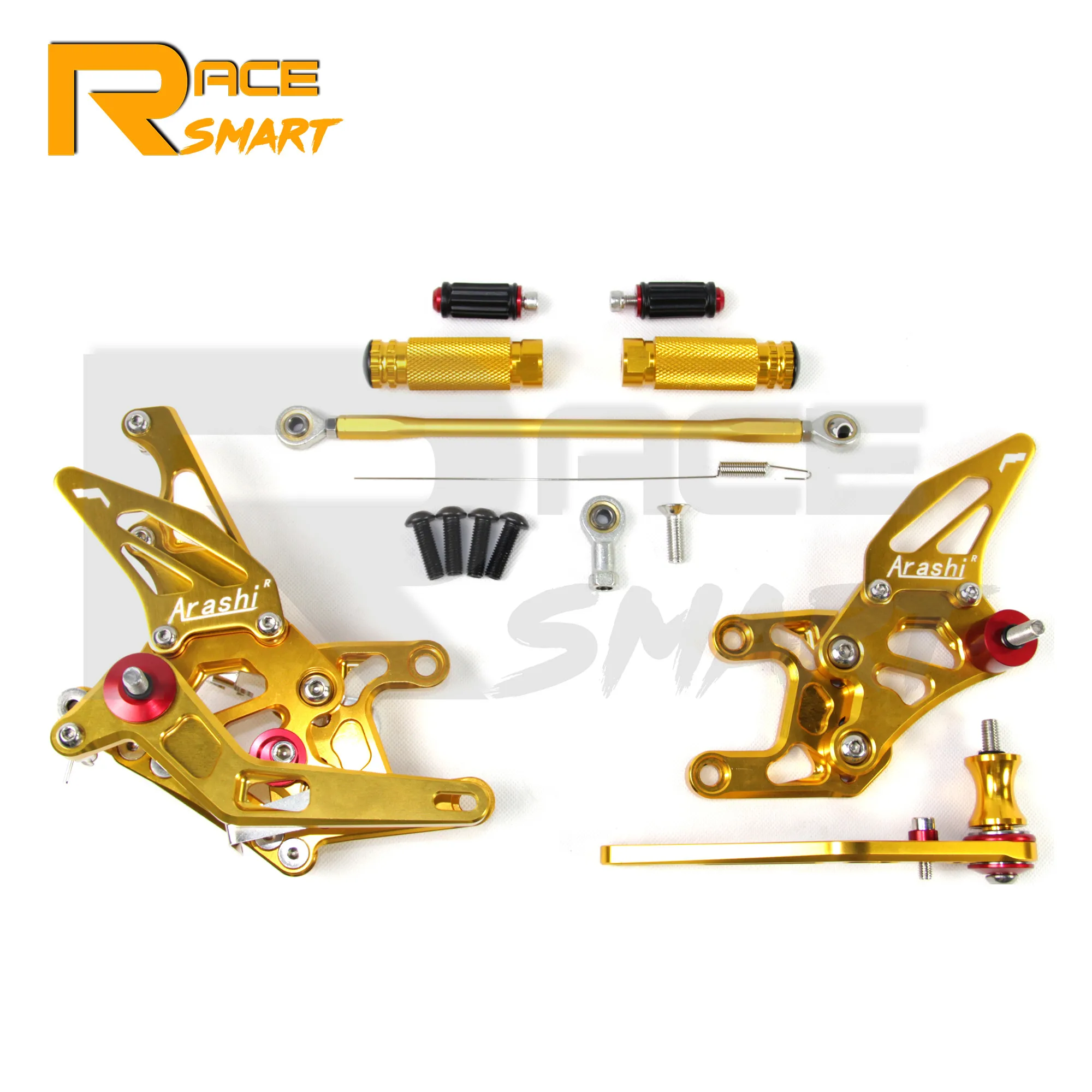 Для HONDA CBR 1000RR 2008 2011 Мотоцикл CNC регулируемый задний набор Подножки подножки