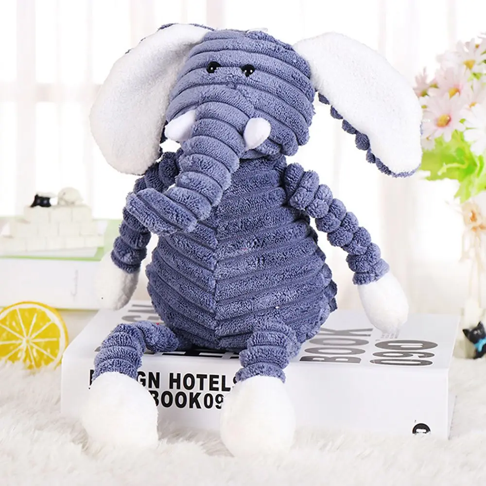 

Cute Animal Plush Toy Lovely Stuffed Animal Soft Lion Elephant Panda Pig Fox Corduroy Doll Kawaii Children