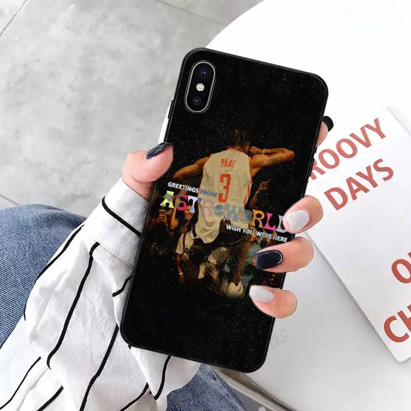 

Rapper Travis Scotts Astroworld Phone Case for iPhone 11 12 pro XS MAX 8 7 6 6S Plus X 5S SE 2020 XR