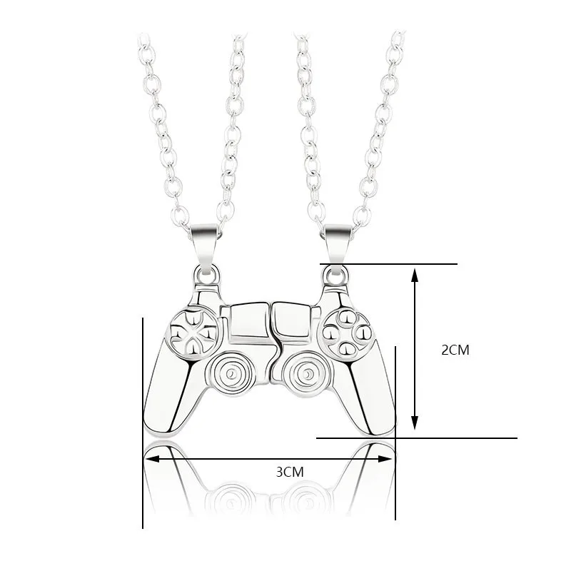 Ожерелье с подвеской для игрового контроллера PS4 2 шт./компл. | Украшения и