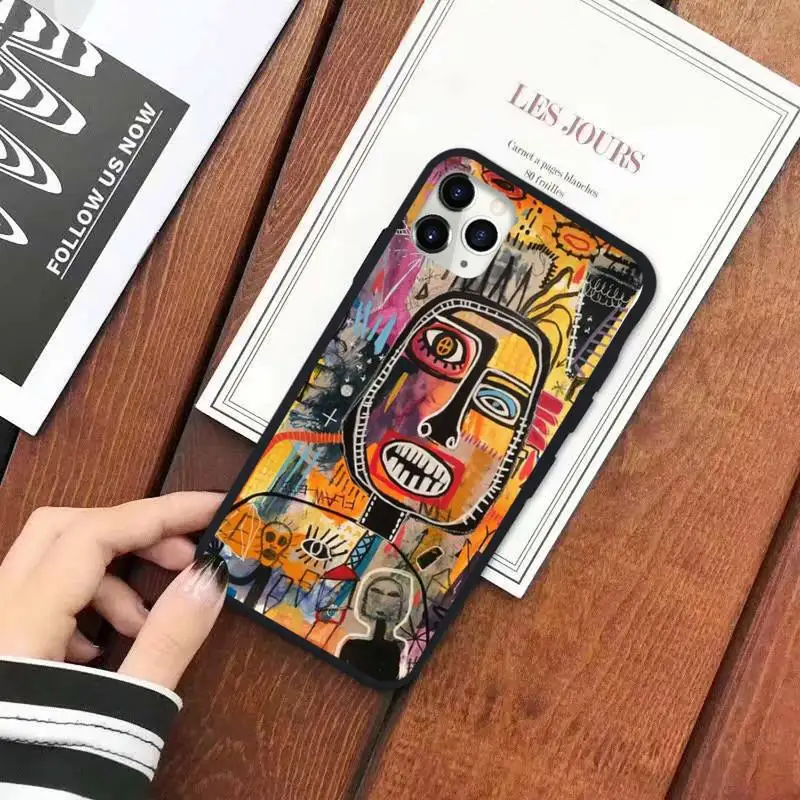 

Art Graffiti retro painting Phone Case for iPhone 11 12 pro XS MAX 8 7 6 6S Plus X 5S SE 2020 XR