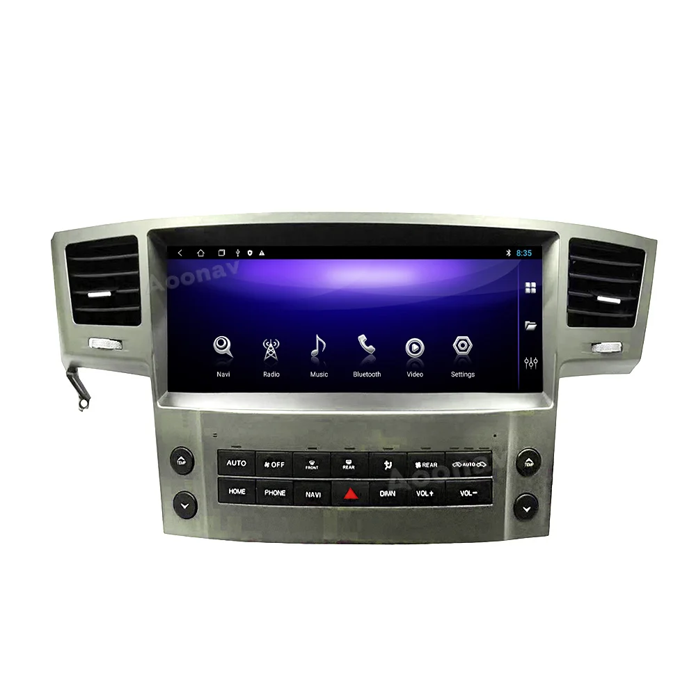 128G 2 din Android car radio For LEXUS LX570 2008-2015 GPS navigation DvD player multimedia Stereo receiver Head Unit | Автомобили и