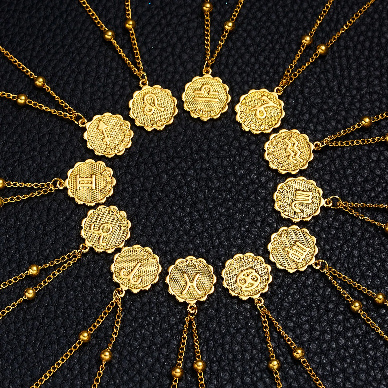 Ожерелье 12 созвездий Овен Подвеска Лев эффектные женские ювелирные изделия