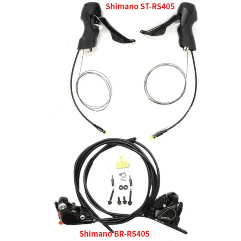 Shimano Tiagra 4700 shifer + стоп сигнал ST RS405 BR гидравлические дисковые тормоза плоское