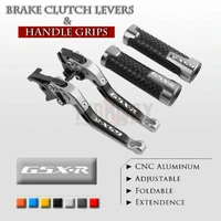 for suzuki gsx r 600 750 2011 2019 gsx r1000 2009 2019 motorcycle folding adjustable extend brake clutch levers handle bar grips