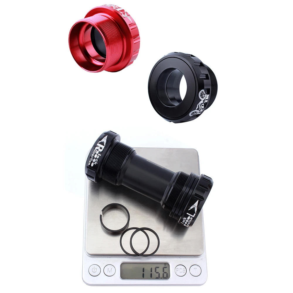 Ceramic Peilin Axis Bottom Bracket MTB Road Mountain Bike Bicycle Bottom Brackets 68/73 BB Screw/Thread Type Bottom Bracket