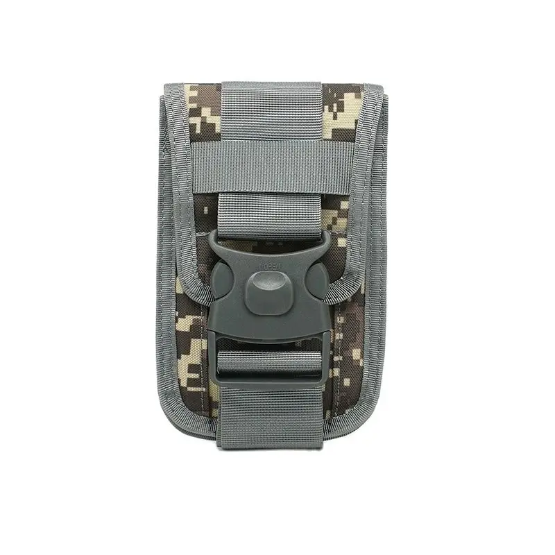 

Men's Tactical Molle Pouch Waist Bag Small Pocket Mobile Phone Military Waist Bag Belt Buckle Running Bag Travel Camping Hunting