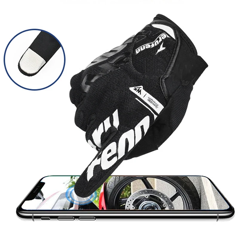 Мотоциклетные Перчатки Велоспорт сенсорный экран защита рук скользкий