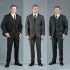 VORTOYS V1015 16 мужской костюм, жилет, комплект одежды в виде галстука-бабочки и кожаные туфли, комплект для детей возрастом от 12 ''хлопковая майка для мужчин на большие мышцы фигурку средства ухода за кожей в наличии