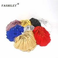 fasmiley tassels for jewelry diy accessories embellishments findings supplies silk 9cm 100pcs 100 rayon handmade ls018