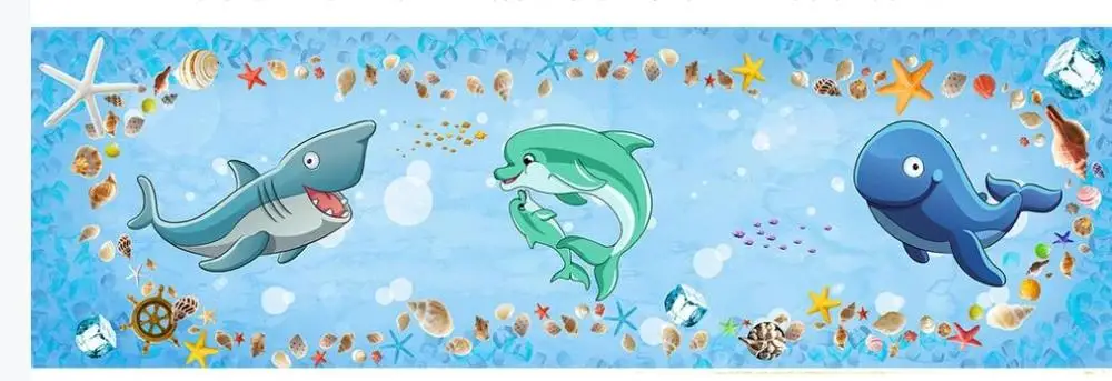 Milofi custom 3D wallpaper mural cartoon fantasy underwater world theme space whole house background wall for living room bedroo |