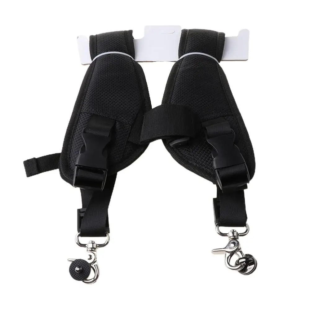 Высокое качество двойной плечевой ремень для камеры быстросъемный цифровой SLR DSLR