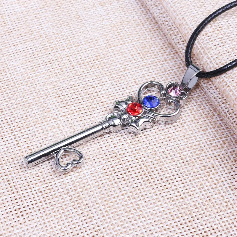 DIY ожерелье кулон аксессуары Сейлор Мун волшебная палочка из сплава праздничный