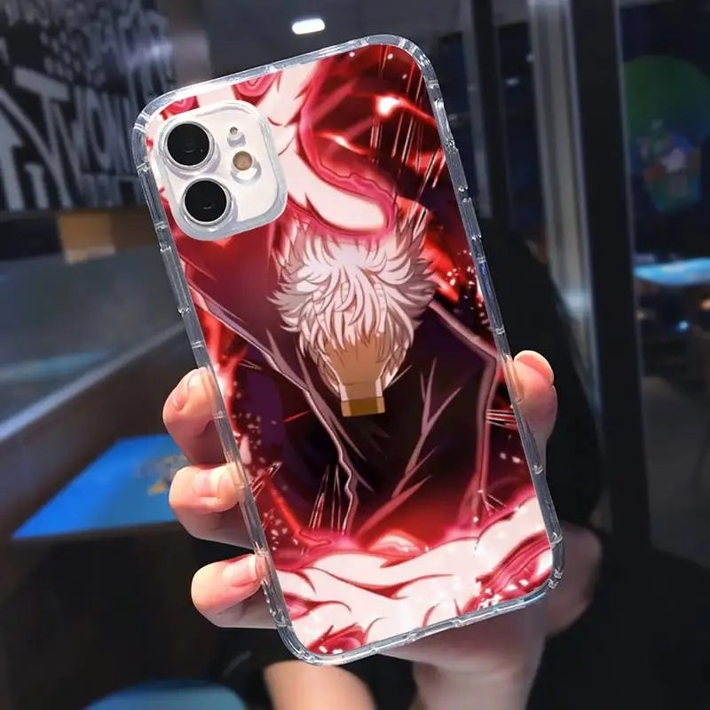 

Tomura Shigaraki My Hero Academia Phone Case Transparent for iPhone 6 7 8 11 12 s mini pro X XS XR MAX Plus