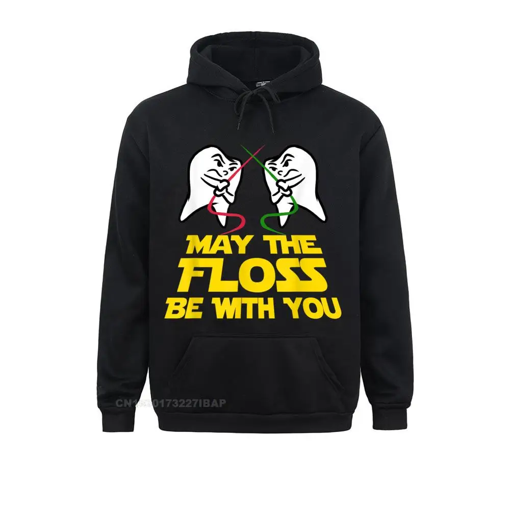 May The Floss Be With You Hoodie Dental Hygienist Tooth Tee 3D Printed Hoodies Summer Men Sweatshirts Printed On Hoods Funny