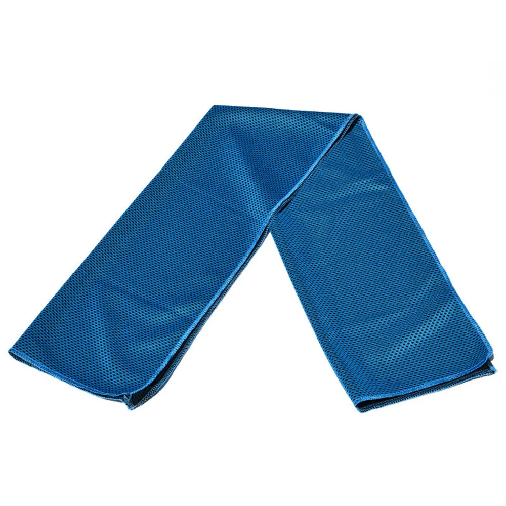 Light blue Новое портативное быстросохнущее спортивное полотенце из микрофибры для путешествий, одежда для бега, однотонная одежда для кемпинга, одежда для плавания в тренажерном зале# N10 - Цвет: Light blue