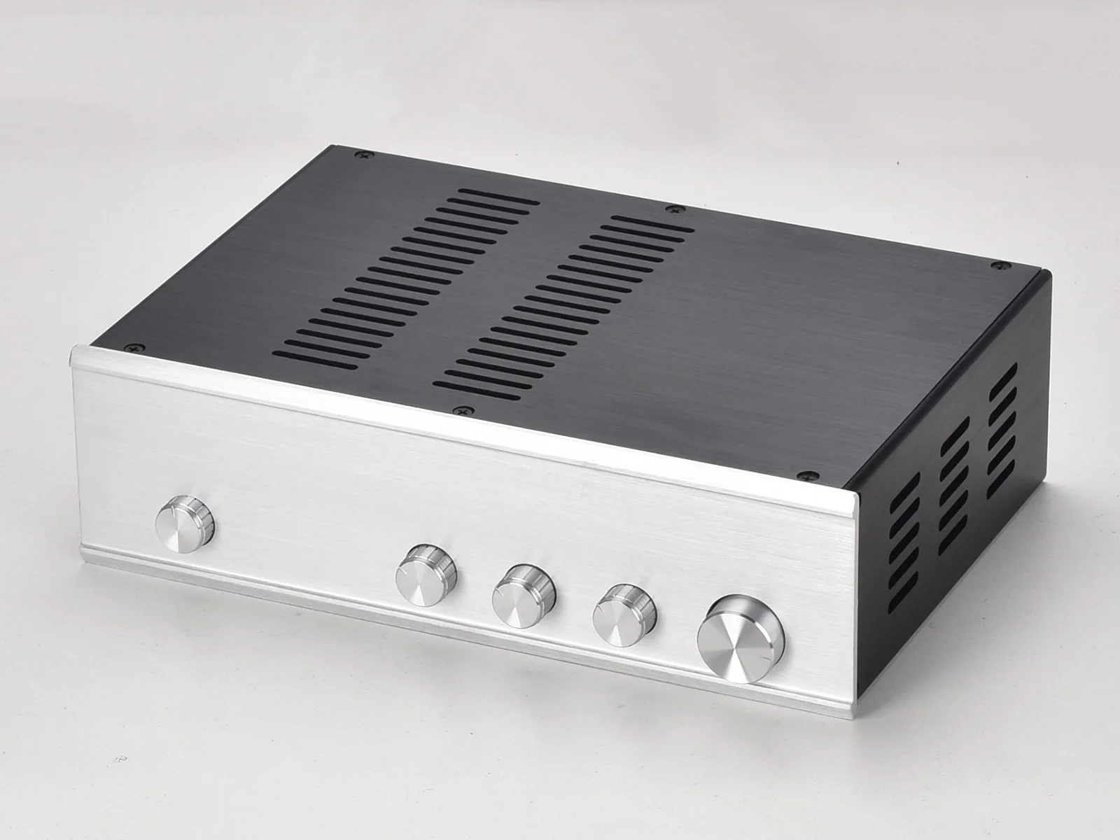 

DIY AMP BOX 314X91X209mm BZ3109 All Aluminum Chassis Can Be Used As Pre-amplifier DAC DIY Amplifier Enclosure