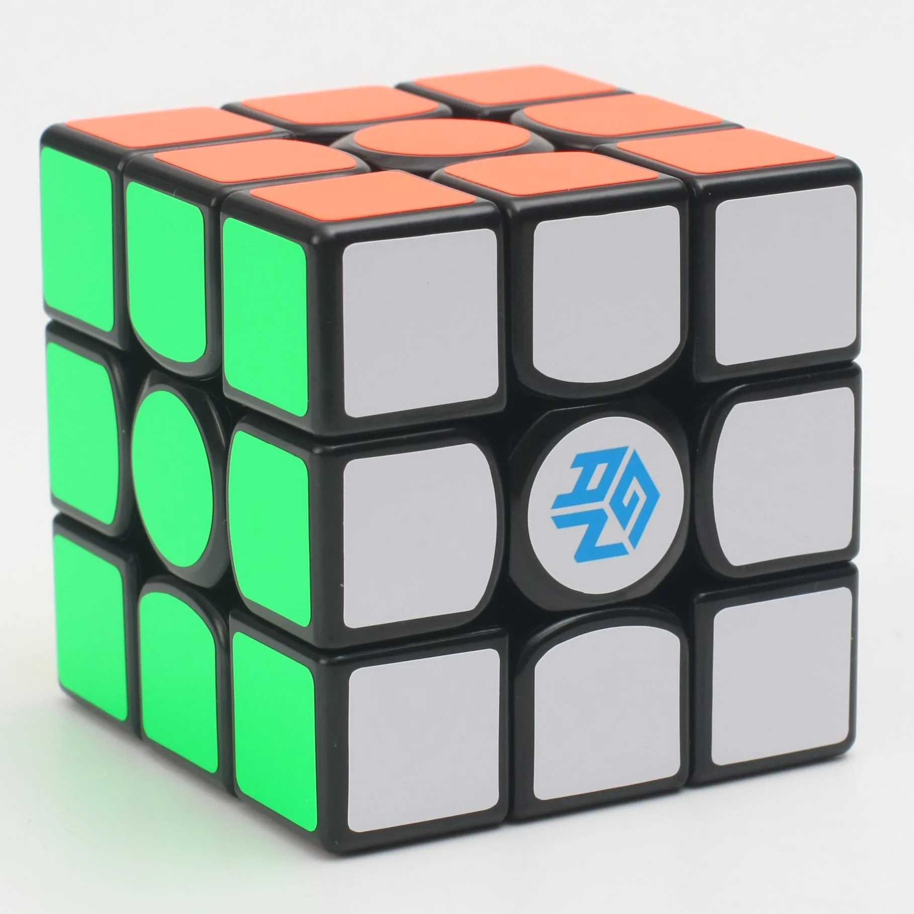 Magnetic Black GAN 3x3x3 магический куб 356 AIR SM Master Advance Магнитная формула карты скоростные магниты профессиональная скоростная головоломка рождественские подарки - Цвет: Magnetic Black