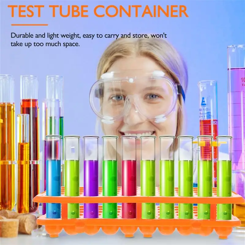 

1Pc Premium Sturdy Simple Laboratory Tube Rack Useful Centrifuge Tube Rack Plastic Tube Supply