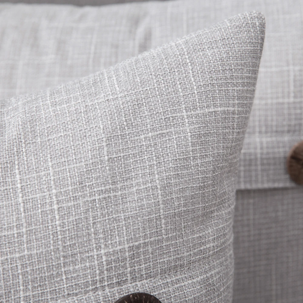 Бархатная подушка с пуговицей крышка Подушка Чехол для подушки домашний