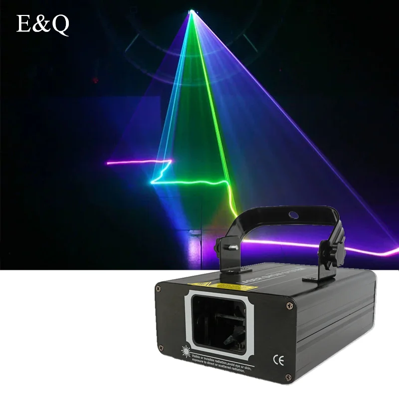 Light-emitting diode laser projector disco laser lamp RGB voice control laser lamp remote control DJ disco party light Christmas