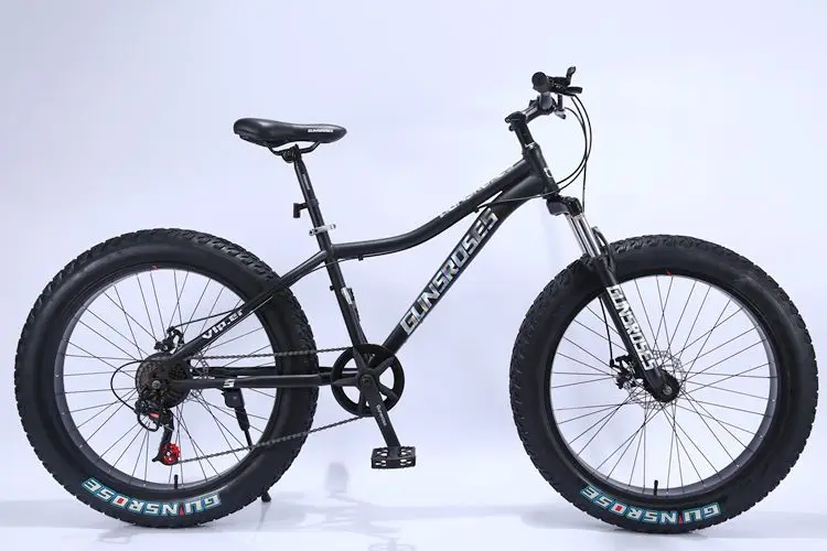 Fatbike 7/21/24/27 Variable Speed Off-Road Beach Snow Widened Big Wheel Fat Tire Mountain Bike Stunt MTB for Men Women | Спорт и