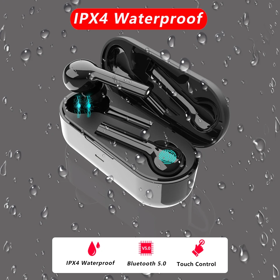 UUV FlyPod наушники вкладыши TWS с Беспроводной Bluetooth 5 0 True HD стерео гарнитура сенсорный