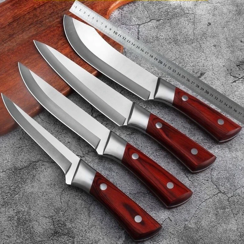Нож для боя из нержавеющей стали нож резки костей свиней крупного рогатого скота