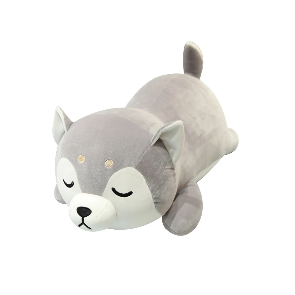 

Crawling Husky Dog Plush Stuffed Soft Animal Doll Cushion Kids Toy Xmas Gift
