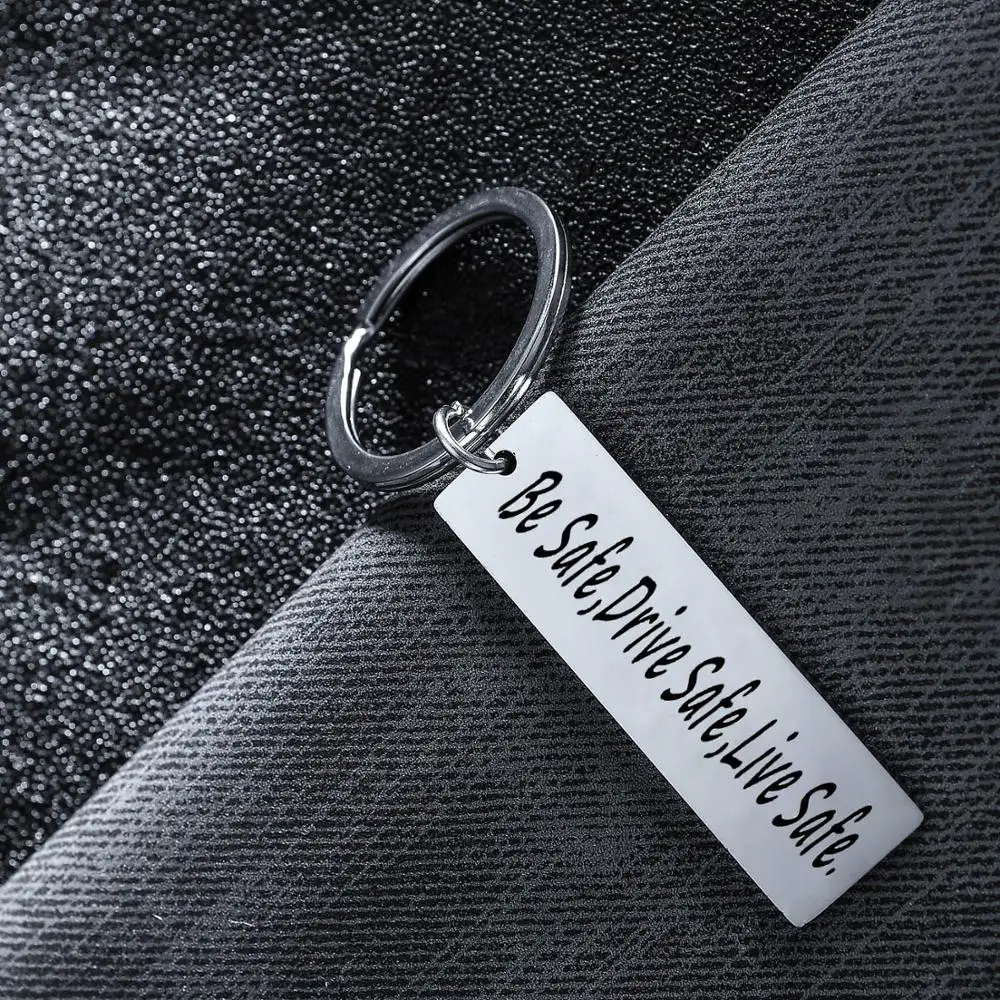 12 шт. брелок для ключей из нержавеющей стали